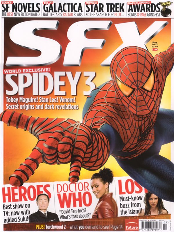 SFX magazine side cover Issue 156 May 2007