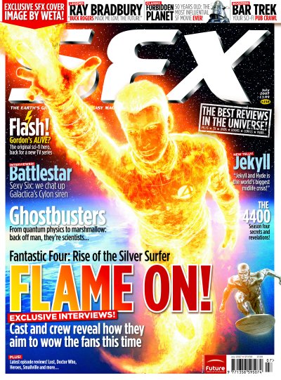 SFX magazine side cover Issue 158 July 2007