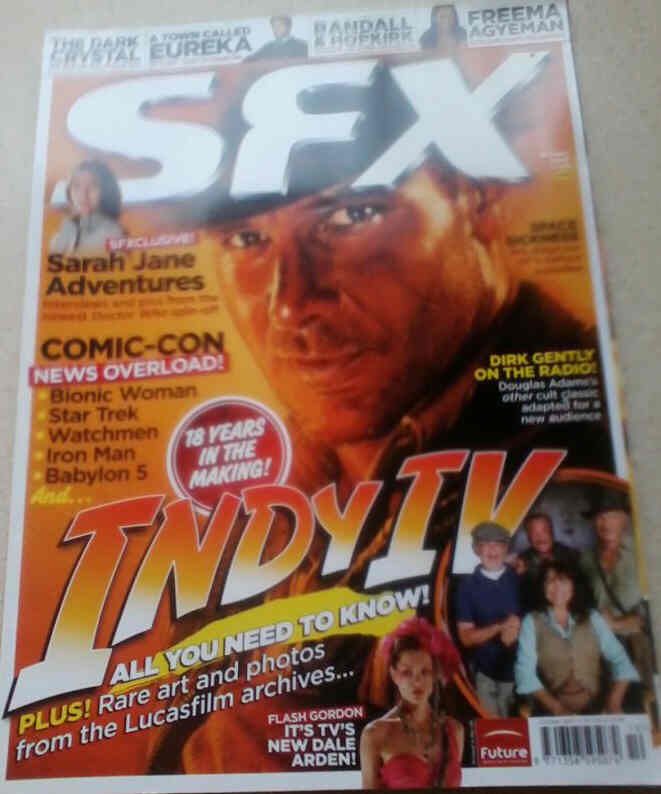 SFX magazine side cover Issue 161 October 2007