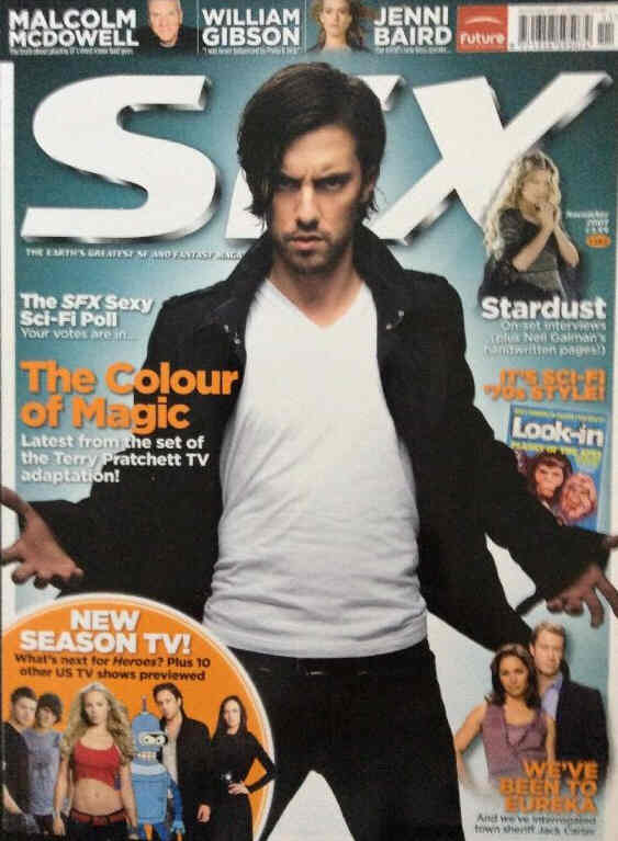 SFX magazine side cover Issue 162 November 2007