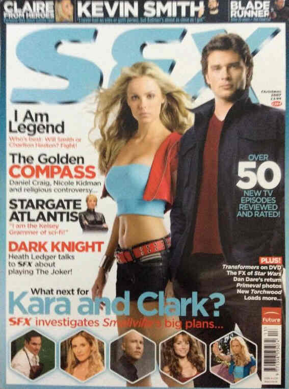 SFX magazine side cover Issue 164 Christmas-December 2007
