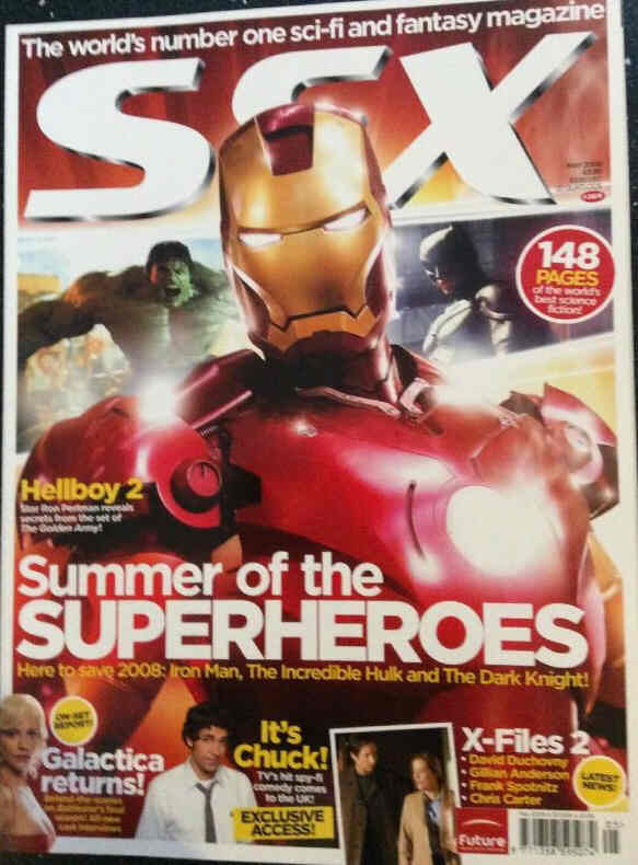 SFX magazine side cover Issue 169 May 2008