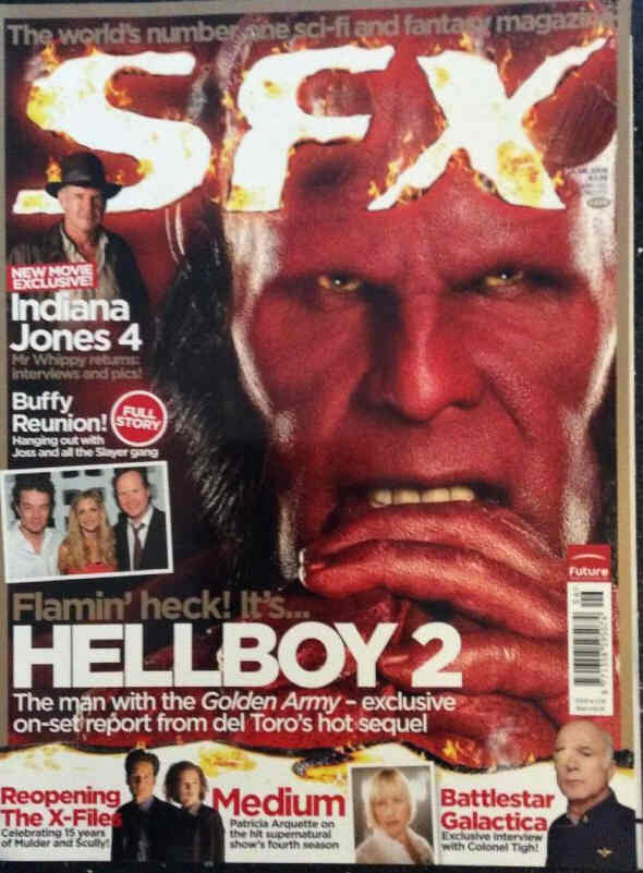 SFX magazine side cover Issue 170 June 2008
