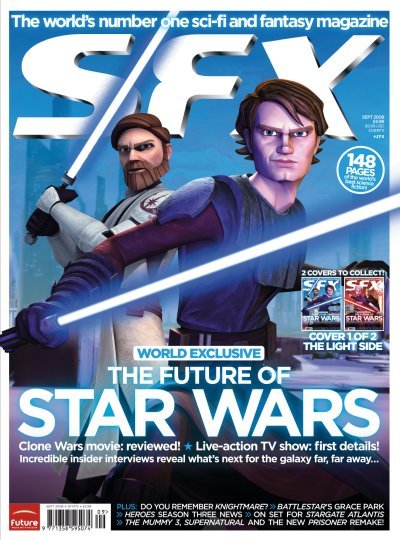 SFX magazine side cover Issue 173 September 2008