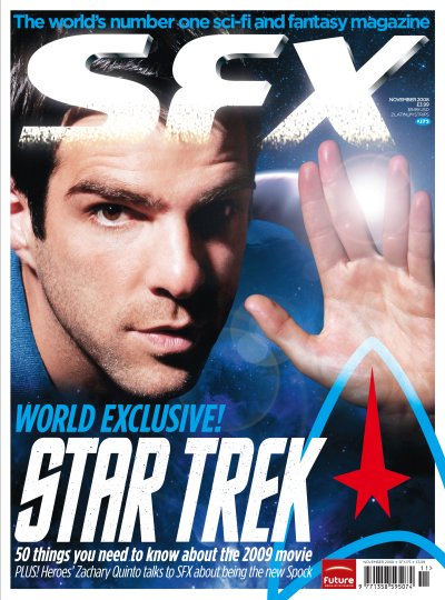 SFX magazine side cover Issue 175 November 2008