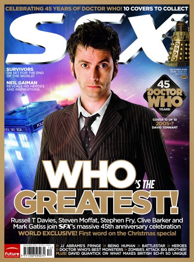 SFX magazine side cover Issue 176 December 2008