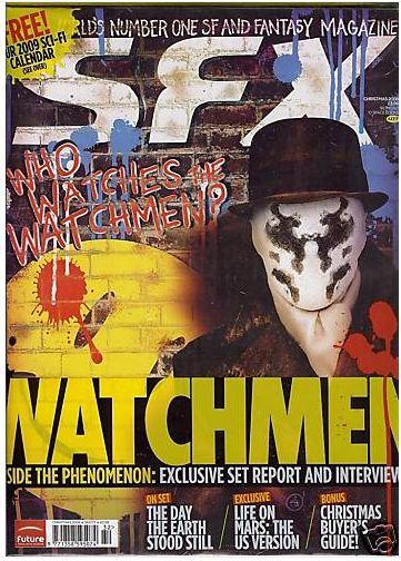 SFX magazine side cover Issue 177 Christmas-December 2008