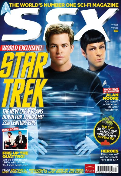 SFX magazine side cover Issue 182 May 2009