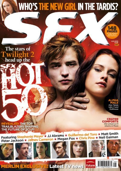 SFX magazine side cover Issue 185 August 2009