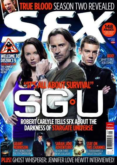 SFX magazine side cover Issue 186 September 2009