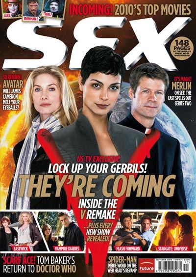 SFX magazine side cover Issue 187 October 2009