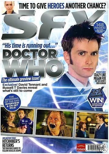 SFX magazine side cover Issue 189 December 2009