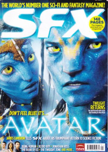 SFX magazine side cover Issue 190 January 2010