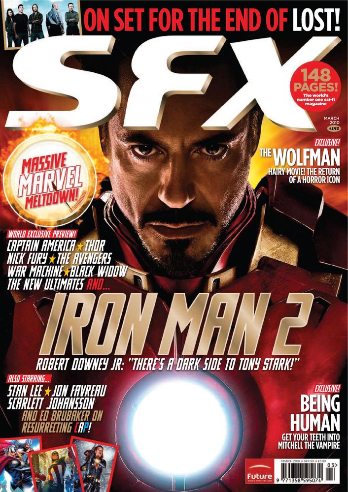 SFX magazine side cover Issue 192 March 2010
