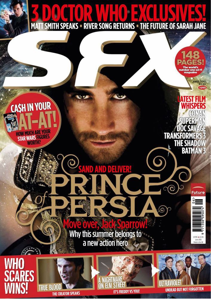 SFX magazine side cover Issue 195 June 2010
