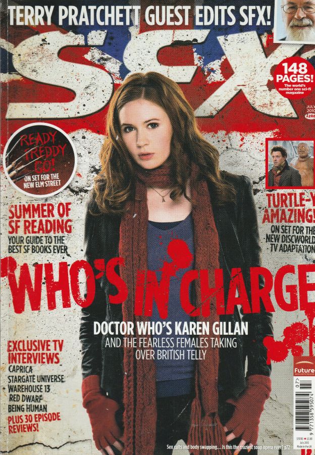 SFX magazine side cover Issue 196 July 2010