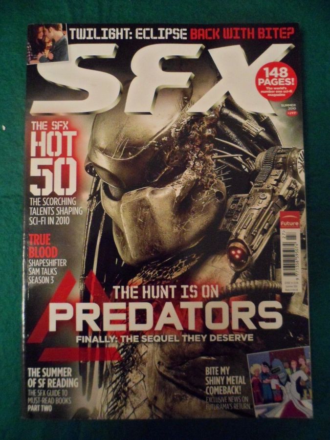 SFX magazine side cover Issue 197 Summer 2010