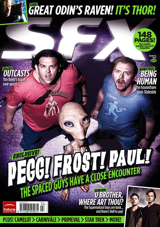SFX magazine side cover Issue 205 March 2011