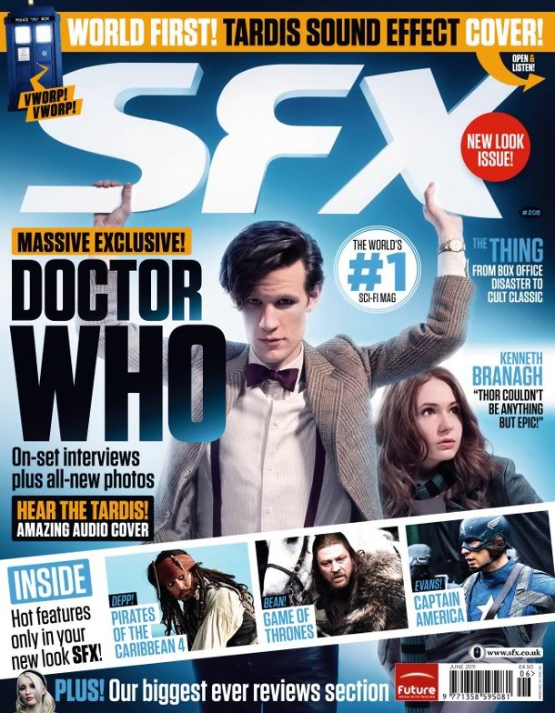 SFX magazine side cover Issue 208 June 2011