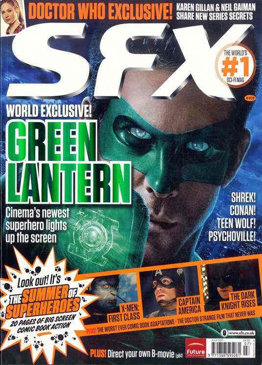 SFX magazine side cover Issue 209 July 2011