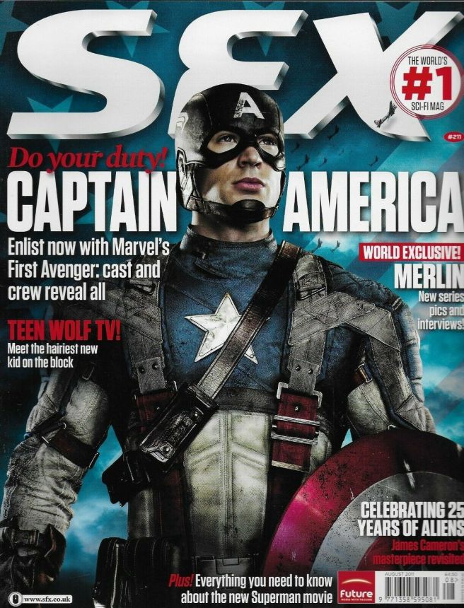 SFX magazine side cover Issue 211 August 2011