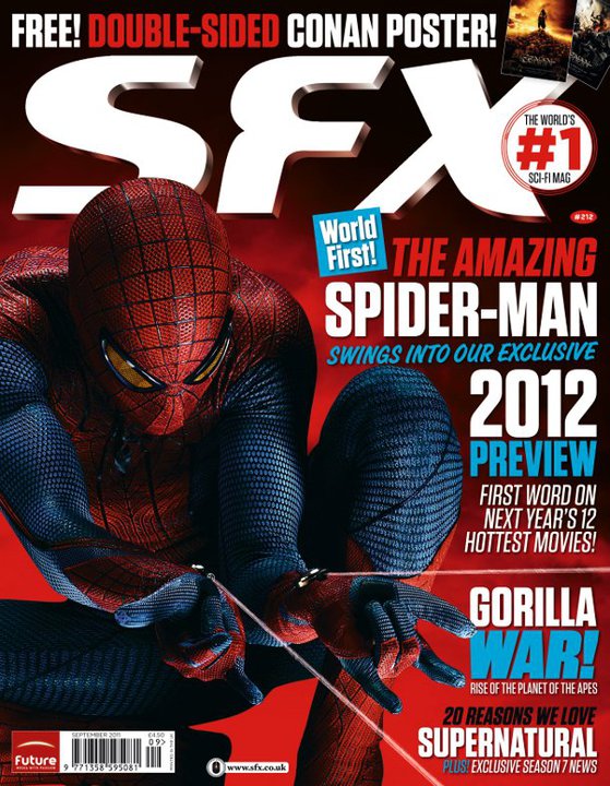 SFX magazine side cover Issue 212 September 2011