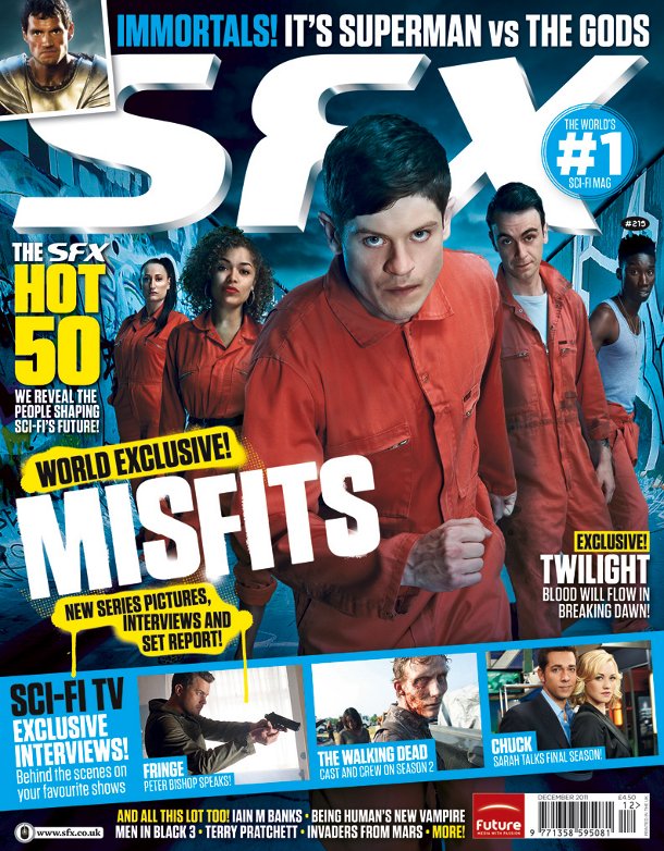 SFX magazine side cover Issue 215 December 2011