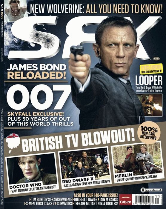 SFX magazine side cover Issue 227 November 2012