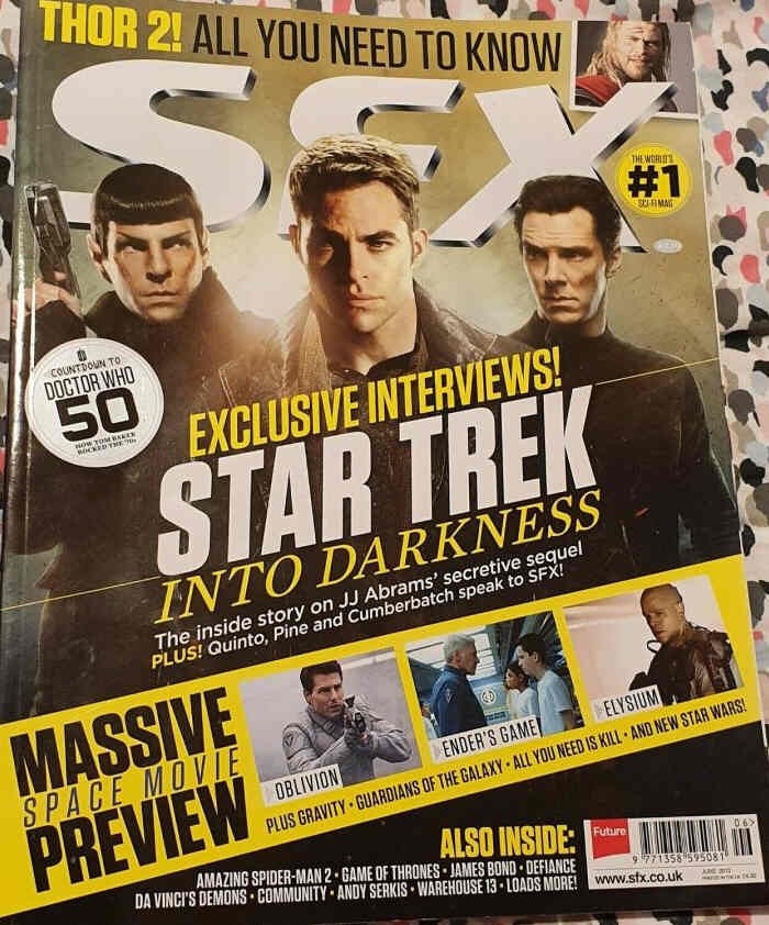 SFX magazine side cover Issue 234 June 2013