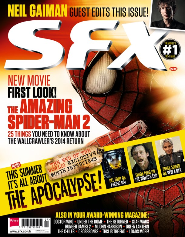 SFX magazine side cover Issue 236 Summer 2013