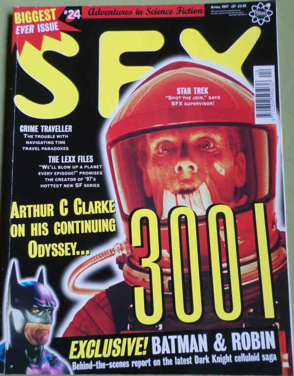 SFX magazine side cover Issue 24 April 1997