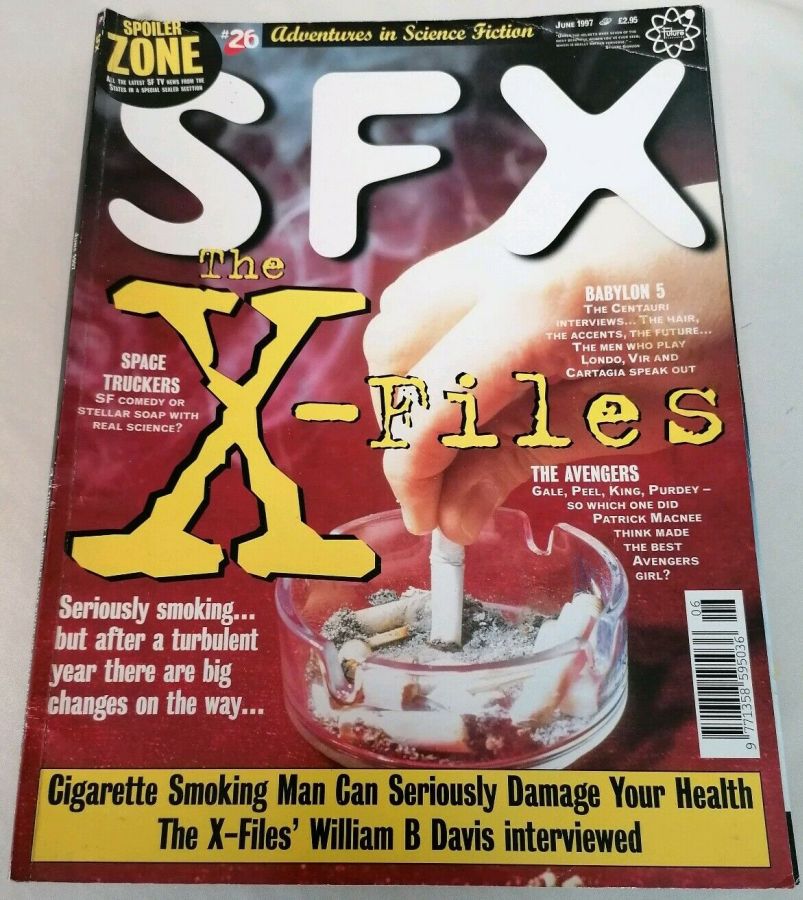 SFX magazine side cover Issue 26 June 1997