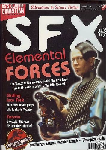 SFX magazine side cover Issue 27 July 1997