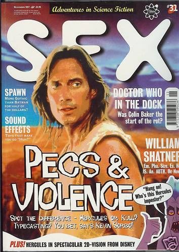 SFX magazine side cover Issue 31 November 1997