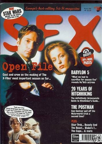 SFX magazine side cover Issue 36 March 1998
