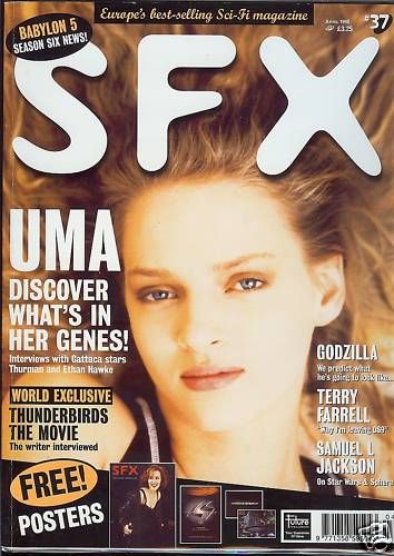 SFX magazine side cover Issue 37 April 1998