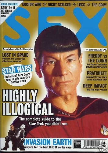 SFX magazine side cover Issue 39 June 1998