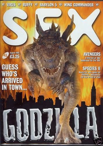 SFX magazine side cover Issue 41 August 1998