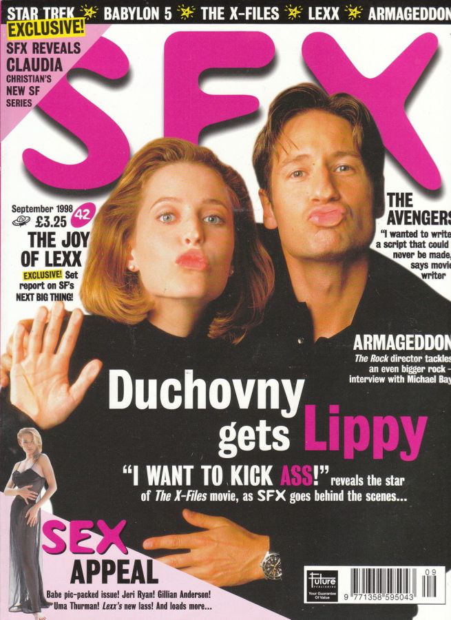SFX magazine side cover Issue 42 September 1998