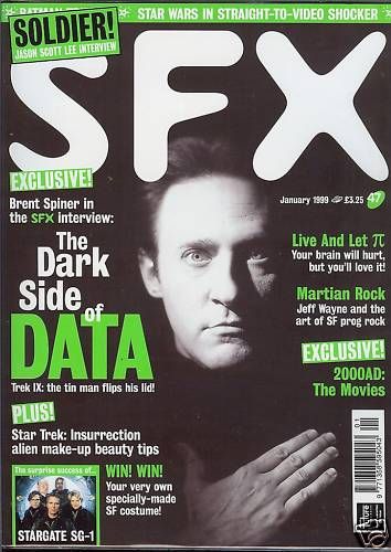 SFX magazine side cover Issue 47 January 1999