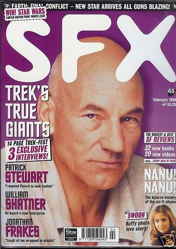 SFX magazine side cover Issue 48 February 1999