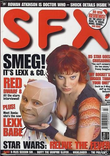 SFX magazine side cover Issue 49 March 1999