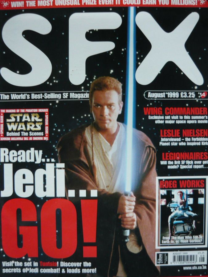 SFX magazine side cover Issue 54 August 1999