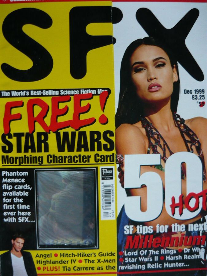 SFX magazine side cover Issue 58 December 1999