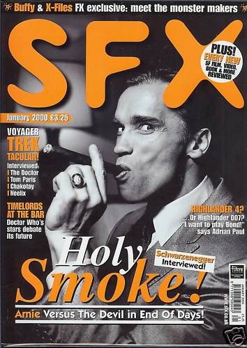 SFX magazine side cover Issue 60 January 2000