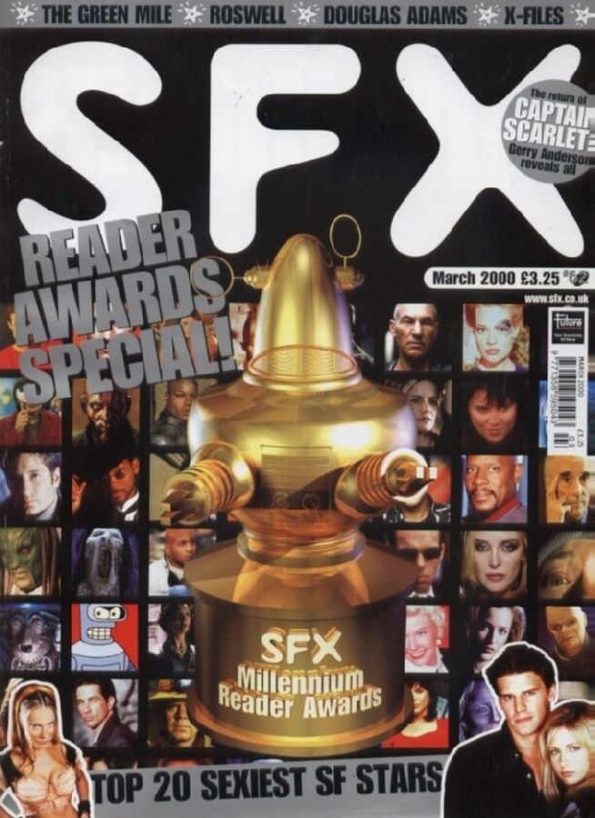 SFX magazine side cover Issue 62 March 2000