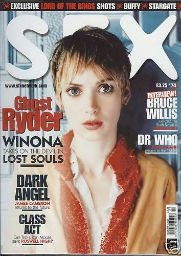 SFX magazine side cover Issue 74 February 2001