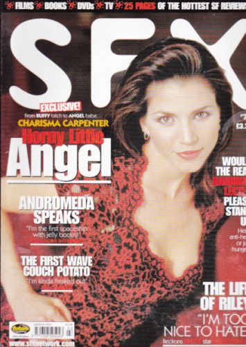 SFX magazine side cover Issue 75 March 2001