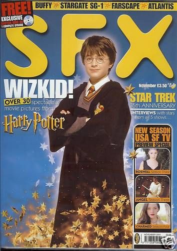 SFX magazine side cover Issue 84 November 2001