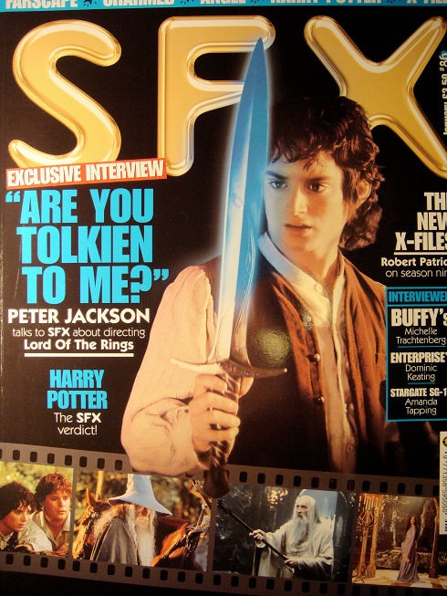 SFX magazine side cover Issue 86 January 2002